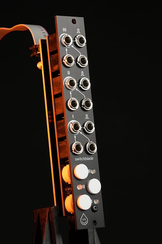 Acid Rain Technology Switchblade Switch Mixer Mute Eurorack Reverb