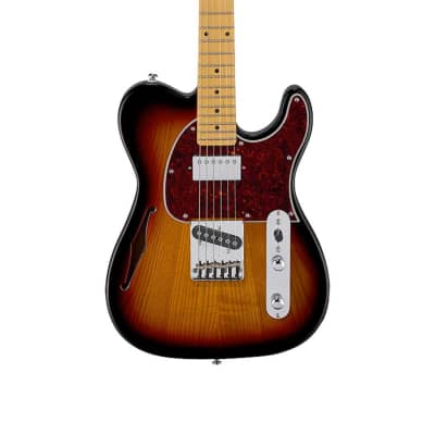 G&L Tribute  ASAT® Classic Bluesboy Semi-Hollow Electric Guitar - 3-Tone Sunburst image 3