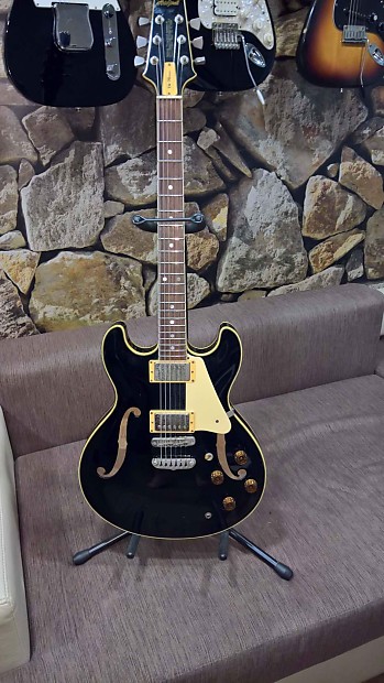 『最終値下げ』　希少・ARIA PRO Ⅱ TA-70 TR Aria Pro II TA-70 semi hollow ES-335 1980 Black + case | Reverb