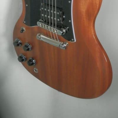 Gibson SG Standard Tribute Left-Handed Vintage Walnut Gloss electric guitar Lefty Made in USA 2021 image 2