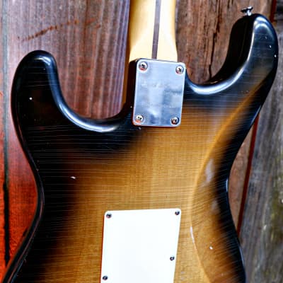 Keith Holland Custom S-ANS #1294 - 2 Tone Burst Nitro w/ Hard Case image 17