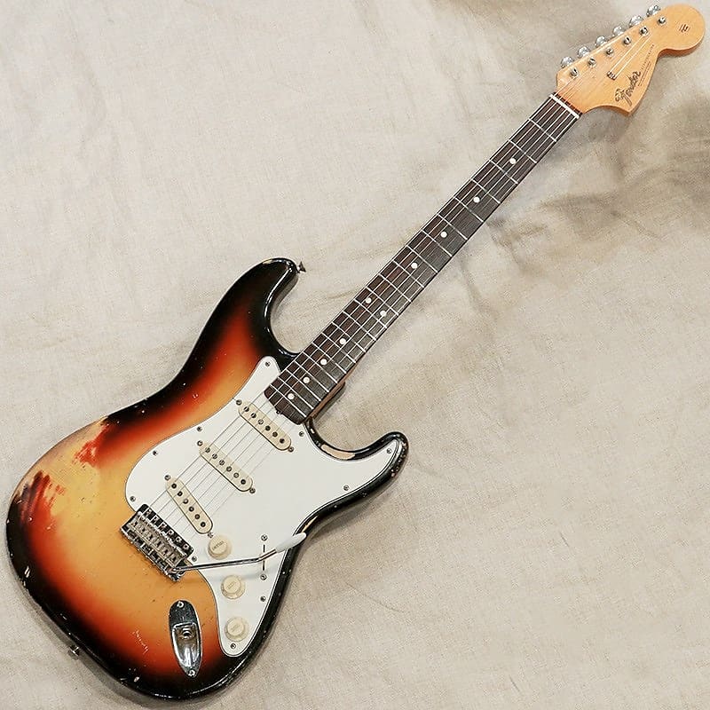 Fender USA Stratocaster '66 Sunburst/R | Reverb