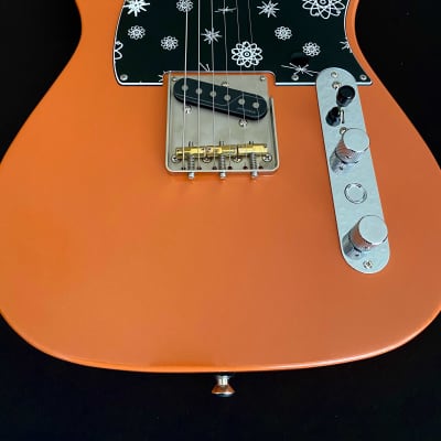 Houston Guitars HCG Tele-Style Fishman Coral 2021 image 2
