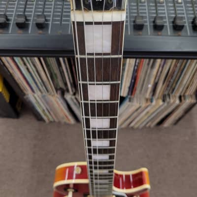 Bradley Custom LP Style Matsumoku Lawsuit Guitar - 1980  Cherry Sunburst Les Paul image 3