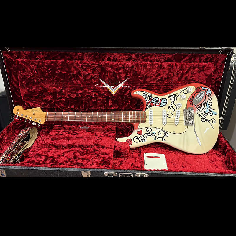 【限定生産】Jimi Hendrix Monterey Stratocaster Limited Edition Jimi Hendrix Monterey Strat by Fender