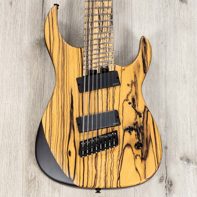 Legator Ninja N8FX PM 8 String Multi Scale Guitar All Palemoon Ebony
