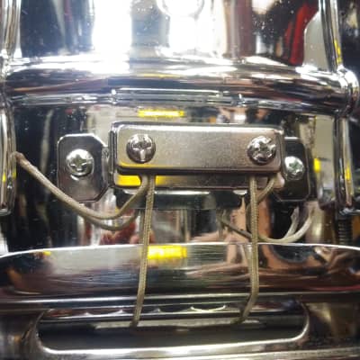 1960s Ludwig Keystone Badge Chrome 5 x 14" Supraphonic Snare Drum - Many New Parts - Mucho Mojo! - Sounds Great! image 4