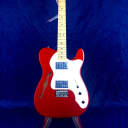 Fender Vintera '70s Telecaster Thinline in Candy Apple Red with Maple Fretboard