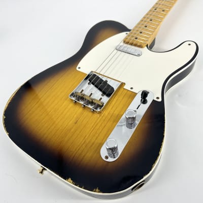 2014 Fender Custom Shop ’51 Nocaster Relic – 2 Colour Sunburst image 2