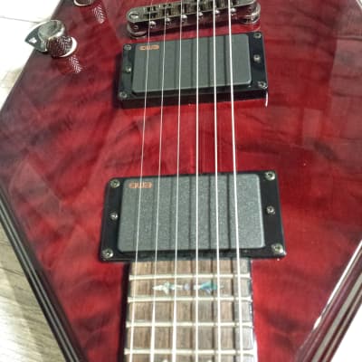 Schecter Hellraiser Casket Electric Guitar EMG Pickups Locking Tuners image 7