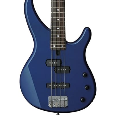 Yamaha TRBX174 4-String Bass 2010s - Blue Metallic image 1