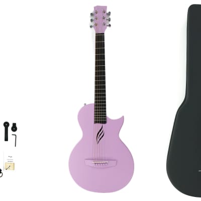 Enya NOVA GO Acoustic Guitar Purple "People Eater" image 1
