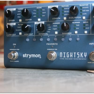 Strymon NightSky Time-Warped Reverberator imagen 1