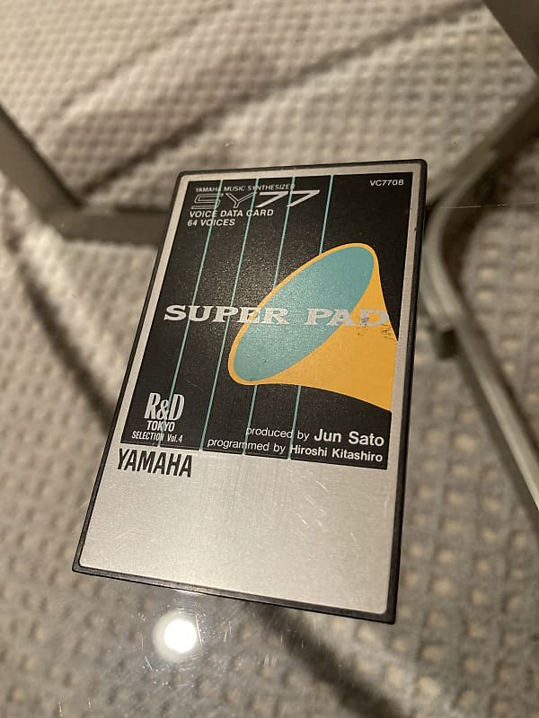 YAMAHA SY77 VOICE DATA CARD JSPA Edition VOL.2 VC7706 Free
