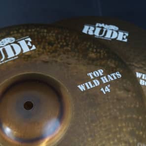 Paiste 14" RUDE Wild Hi-Hat Cymbals (Pair) 1999 - 2015