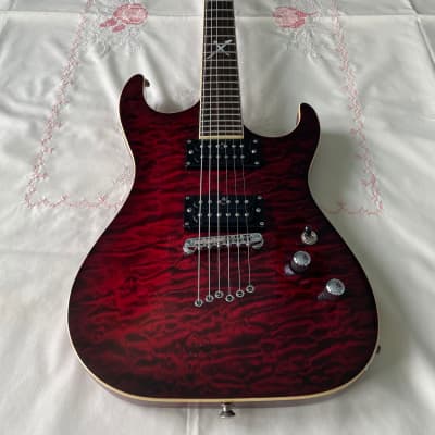 Washburn X50 2000s Quilted Red, Korea | Reverb