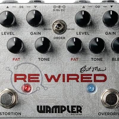 Wampler ReWired Brent Mason Signature Overdrive / Distortion