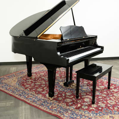 Young Chang TG-150 Baby Grand Piano | Polished Ebony | SN: CG0000794 | Used image 3
