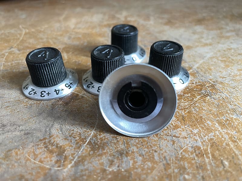 Vintage Aluminum Knobs for Fender Starcaster Fender Blender Reverb