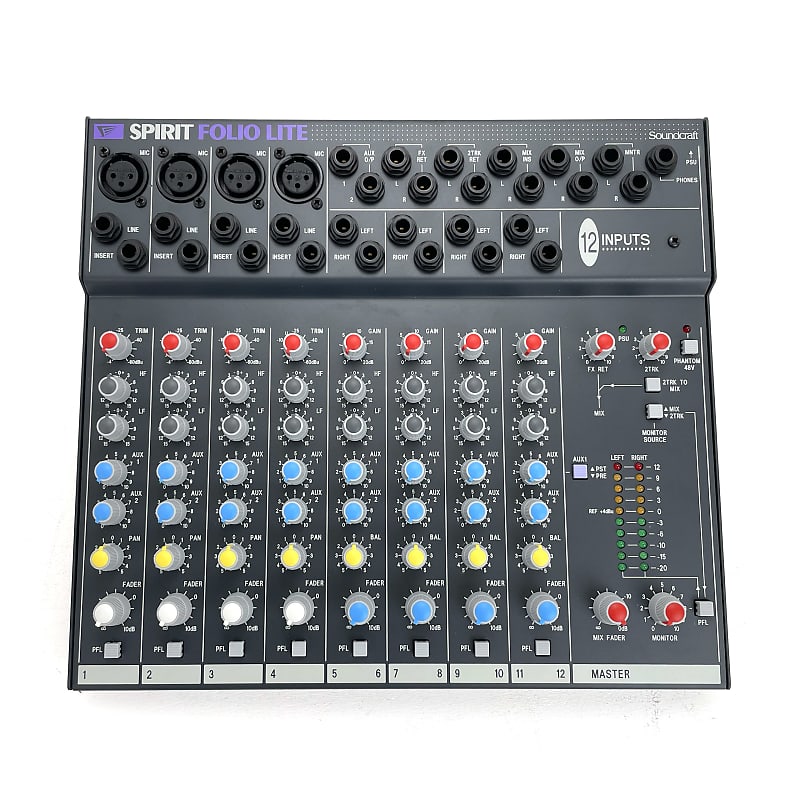 Soundcraft Spirit Folio Lite Audio Mixer | Reverb