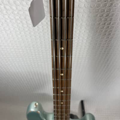 Fender 60th Anniversary Road Worn '60s Jazz Bass 2021 - Firemist Silver image 12
