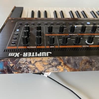 Roland Jupiter-Xm 37-Key Synth Excellent with Custom Vinyl Wrap