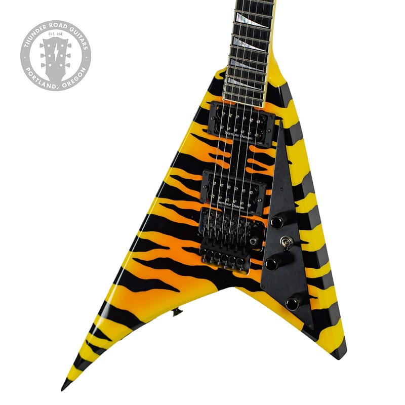 2007 Jackson USA RR1 Randy Rhoads V Bengal Tiger #U18310 | Reverb