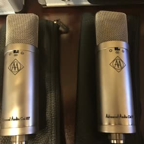 Advanced Audio CM87 Large Diaphragm Multipattern Condenser Microphone Stereo Pair