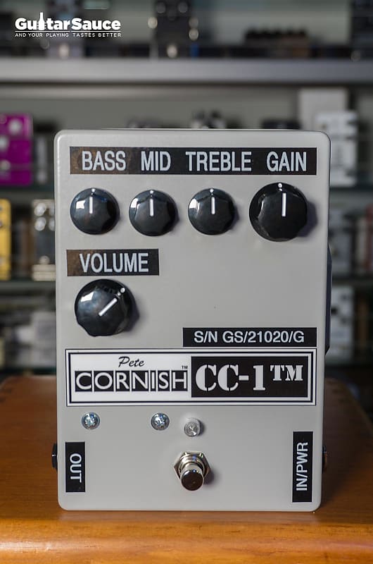 Pete Cornish CC-1 Grey Series CC1 Overdrive OD Boutique Made in UK (Cod.125)