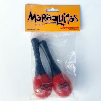 Maraquitas, Red - Pocket-Sized Performance-Quality Maracas Fit For All Ages! Small Package Large Sound!!! image 1