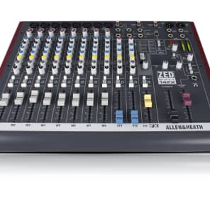 Allen & Heath ZED60-14FX Live and Studio Mixer with Digital FX and USB Port image 2