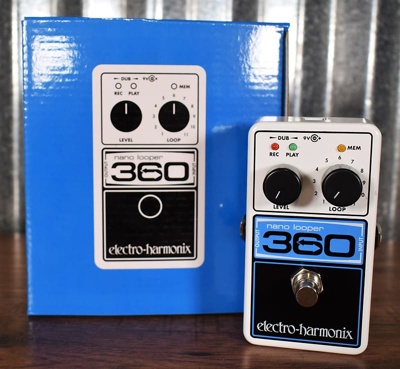 Electro-Harmonix EHX 360 Nano Looper Guitar Effects Pedal image 1