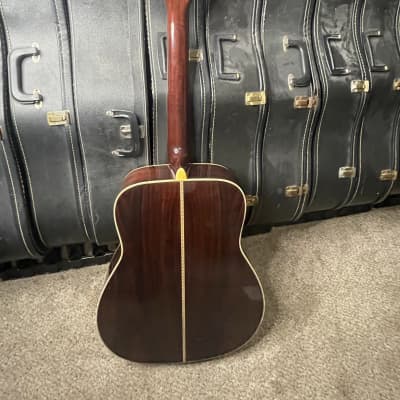 Yamaha FG-512 12 String Acoustic Guitar w/Bridge Pickup Added and Hard Case Included image 11
