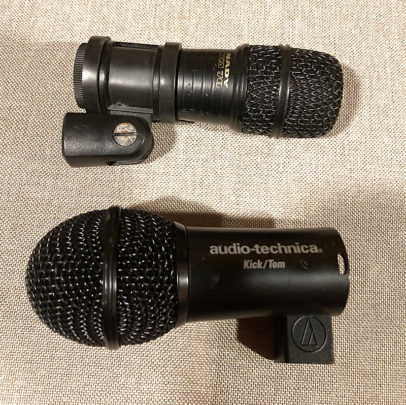 AudioTechnica Bass/Tom drum mic & Nady DM70 Drum Microphone Reverb