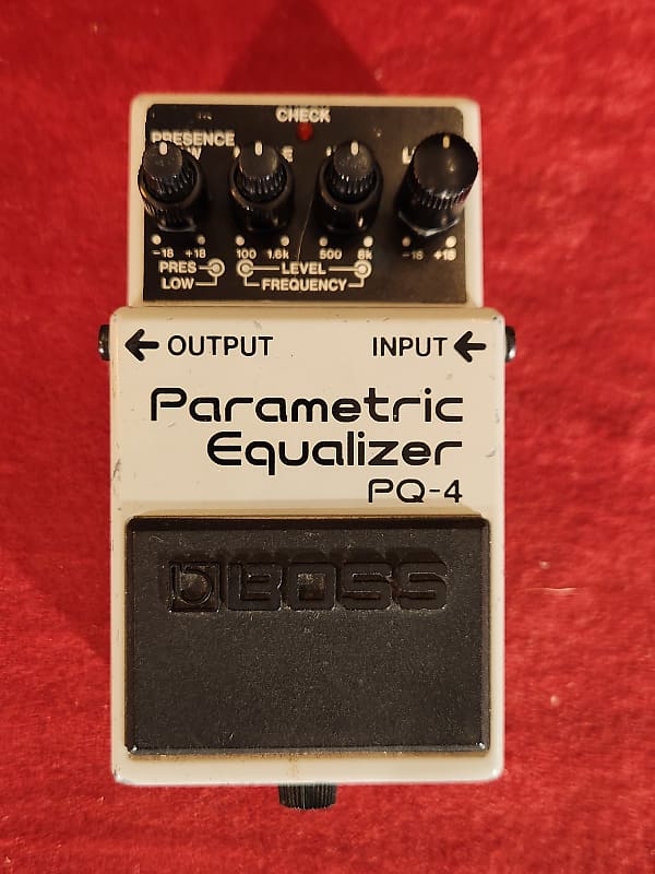 BOSS PQ-4 Parametric Equalizer　パライコ Boss PQ-4 Parametric Equalizer - YouTube