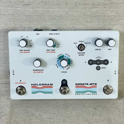 ギター Hologram Infinite Jets Infinite Jets | Multi-Voice Synth & Glitch Pedal
