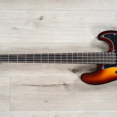 Fender Limited Edition Suona Jazz Bass Thinline, Ebony Fingerboard, Violin Burst image 7