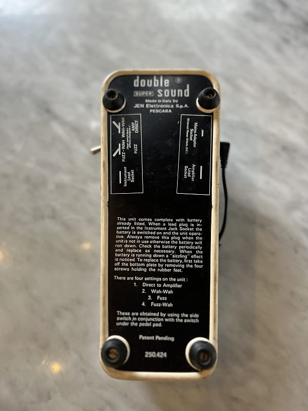 Jen Double Sound Fuzz/Wah 1970 | Reverb