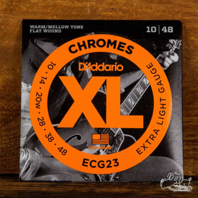 D'Addario Chromes Extra Light 10-48 image 1