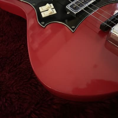 c.1968- Truetone/Kay/Valco  K-300 Vintage Guitar “Red” imagen 7