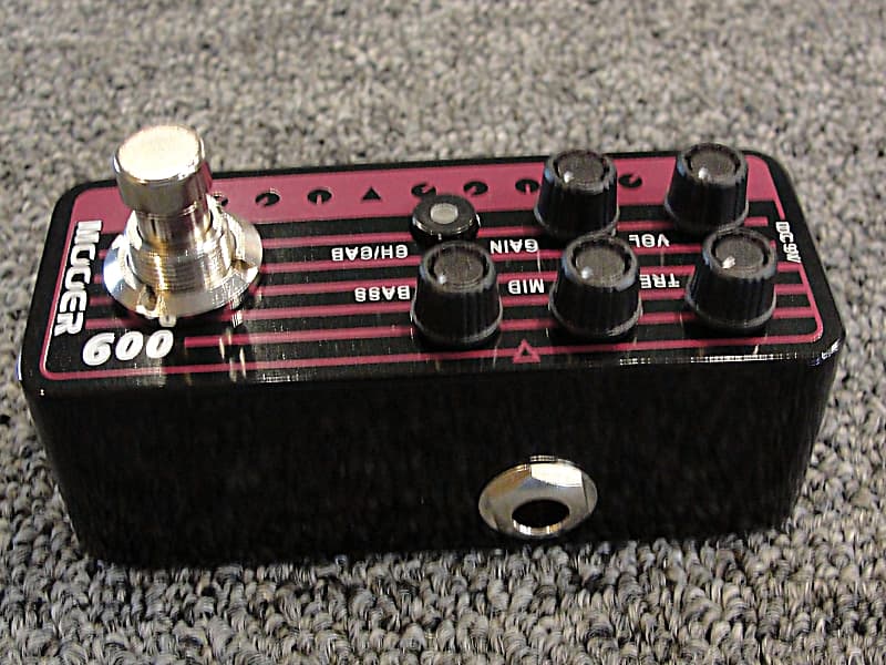 Mooer Micro Preamp 009 Blacknight Guitar Effects Pedal Based