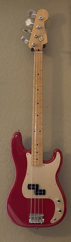 Fender Vintera '50s Precision Bass - Dakota Red image 1