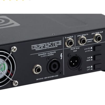 Ampeg PF-500 Portaflex 500-Watt Bass Amp Head. New with Full Warranty! image 3