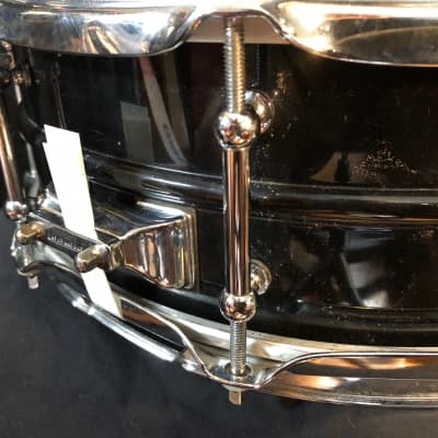 Ludwig, Bun E. Carlos, Cheap Trick 1990s Ludwig Black Beauty Snare Drum. Authenticated. image 5