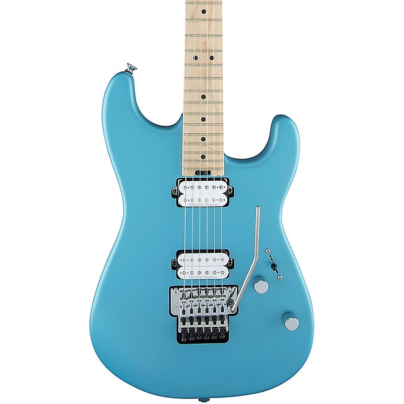 Charvel Pro Mod San Dimas Style 1 2H FR Electric Guitar Matte Blue Frost image 1