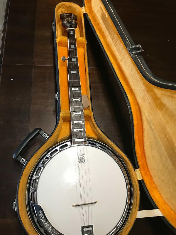 Aria "Bow-Tie"  1970's 5-String Banjo image 1