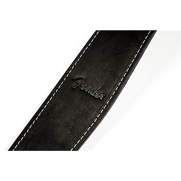 Fender Ball Glove Leather Strap, Black 2016 image 2