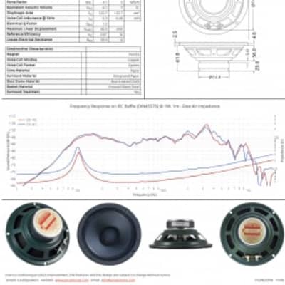 Jensen C6V - 6" 4 ohm speaker image 6