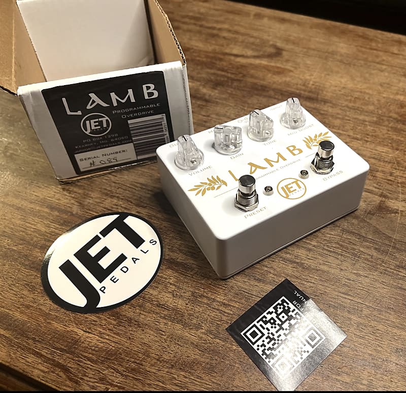 Jet Pedals Lamb 2022 White Reverb