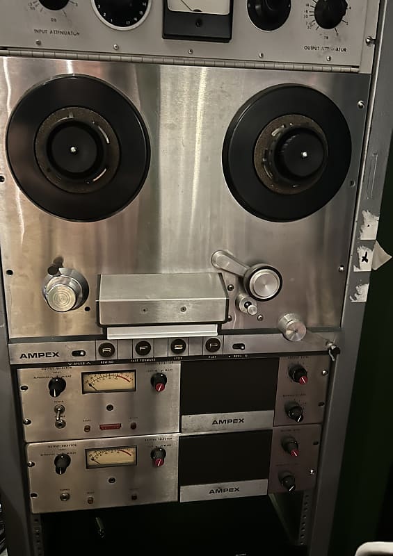 Ampex AG350 2trk 1/4” vintage tape machine Reverb UK